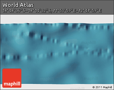 Satellite 3D Map of the Area around 18° 31' 34" S, 72° 19' 29" E