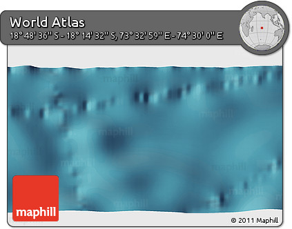 Satellite 3D Map of the Area around 18° 31' 34" S, 74° 1' 30" E