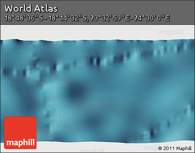 Satellite 3D Map of the Area around 18° 31' 34" S, 74° 1' 30" E