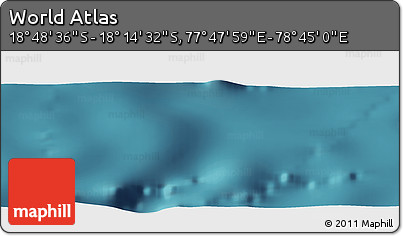 Satellite Panoramic Map of the Area around 18° 31' 34" S, 78° 16' 30" E