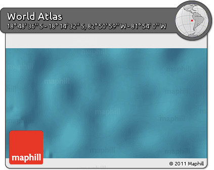Satellite 3D Map of the Area around 18° 31' 34" S, 82° 22' 30" W