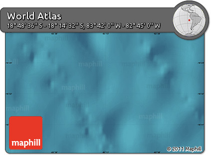 Satellite Map of the Area around 18° 31' 34" S, 83° 13' 29" W