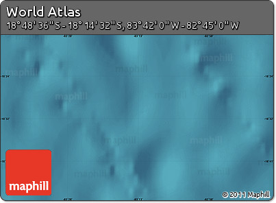 Satellite Map of the Area around 18° 31' 34" S, 83° 13' 29" W