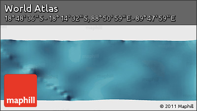 Satellite Panoramic Map of the Area around 18° 31' 34" S, 89° 19' 29" E