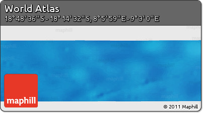 Physical Panoramic Map of the Area around 18° 31' 34" S, 8° 34' 29" E