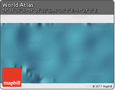 Satellite 3D Map of the Area around 18° 31' 34" S, 96° 58' 29" E
