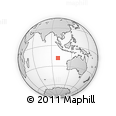 Outline Map of the Area around 18° 31' 34" S, 99° 31' 30" E, rectangular outline