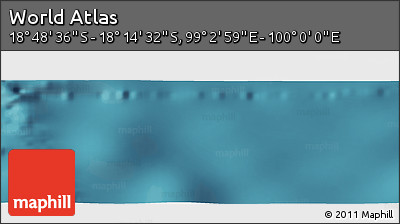 Satellite Panoramic Map of the Area around 18° 31' 34" S, 99° 31' 30" E