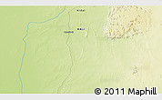 Physical 3D Map of Aguelhok