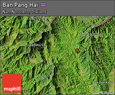 Satellite 3D Map of Ban Pang Hai