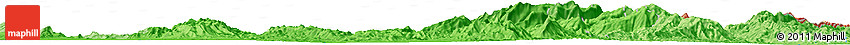 Political Horizon Map of the Area around 19° 22' 18" N, 100° 22' 30" E