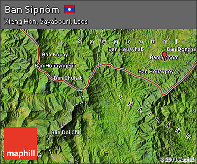Satellite Map of Ban Sipnôm
