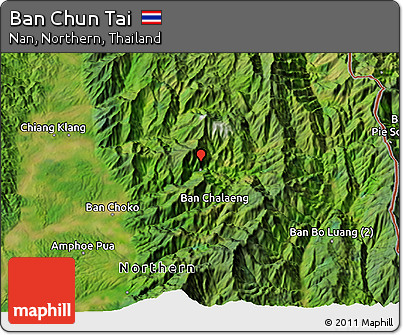 Satellite 3D Map of Ban Chun Tai