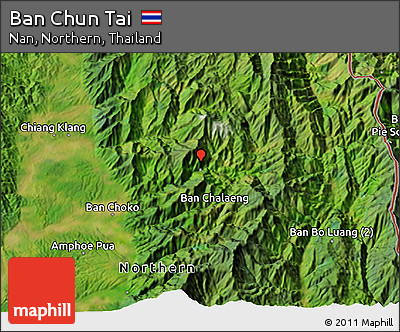 Satellite 3D Map of Ban Chun Tai