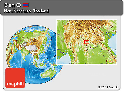 Physical Location Map of Ban O