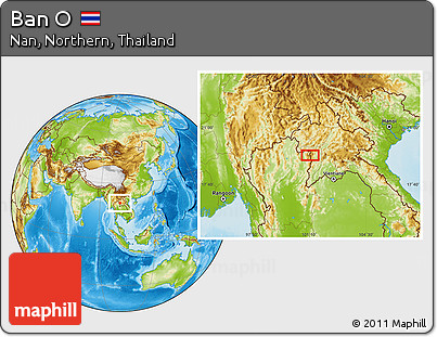 Physical Location Map of Ban O