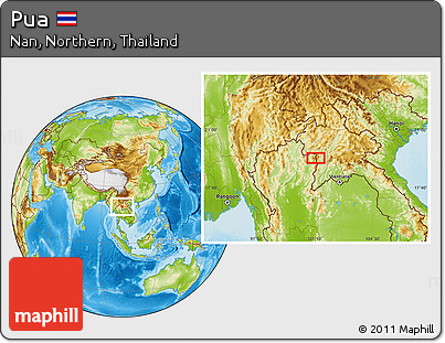 Physical Location Map of Pua