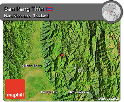 Satellite Map of Ban Pang Thin