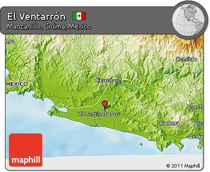 Physical 3D Map of El Ventarrón