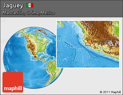 Physical Location Map of Jaguey