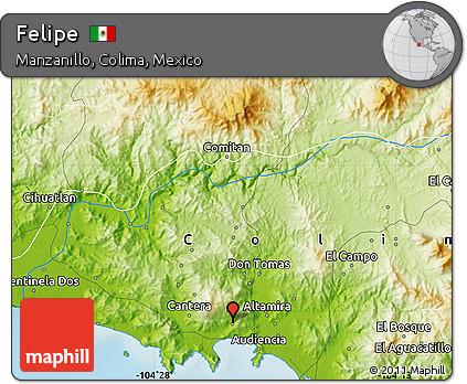 Physical Map of Felipe