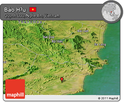 Satellite Panoramic Map of Bào Hậu
