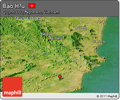 Satellite Panoramic Map of Bào Hậu
