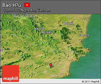 Satellite Panoramic Map of Bào Hậu
