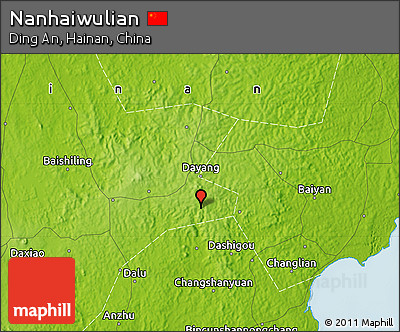 Physical Map of Nanhaiwulian