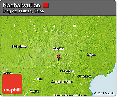 Physical Map of Nanhaiwulian