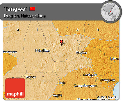 Political Map of Tangwei
