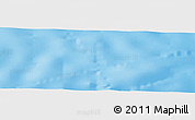 Shaded Relief Panoramic Map of the area around 19° 22' 18" N, 114° 49' 29" E