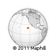 Outline Map of the Area around 19° 22' 18" N, 125° 43' 29" W, rectangular outline