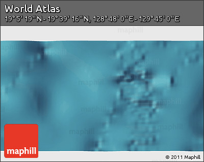 Satellite 3D Map of the Area around 19° 22' 18" N, 129° 16' 30" E