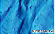 Shaded Relief Map of the area around 19° 22' 18" N, 139° 28' 29" E