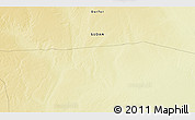 Physical 3D Map of the area around 19° 22' 18" N, 24° 43' 30" E