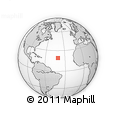 Outline Map of the Area around 19° 22' 18" N, 40° 43' 30" W, rectangular outline