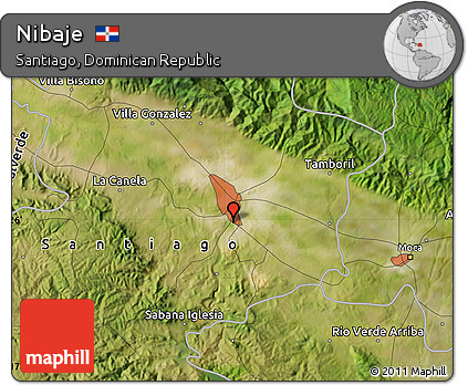 Satellite Map of Nibaje