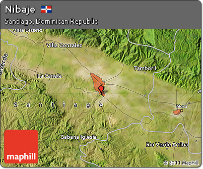 Satellite Map of Nibaje