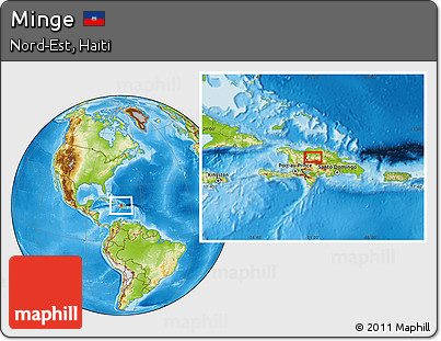 Physical Location Map of Minge