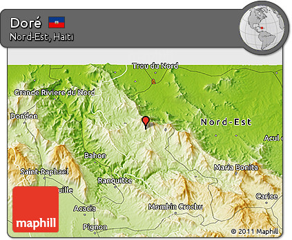 Physical 3D Map of Doré