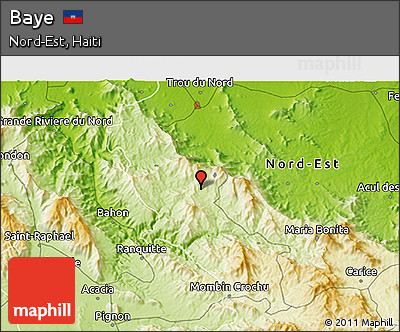 Physical 3D Map of Baye