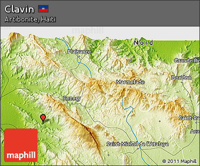 Physical 3D Map of Clavin