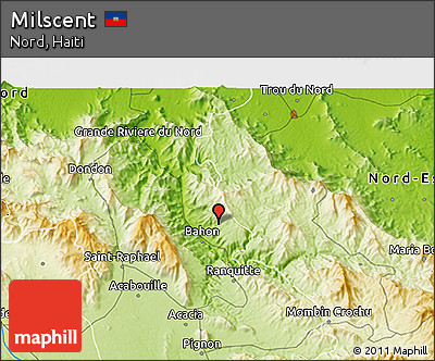 Physical 3D Map of Milscent