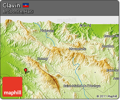 Physical 3D Map of Clavin