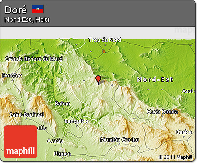 Physical 3D Map of Doré