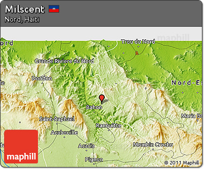 Physical 3D Map of Milscent