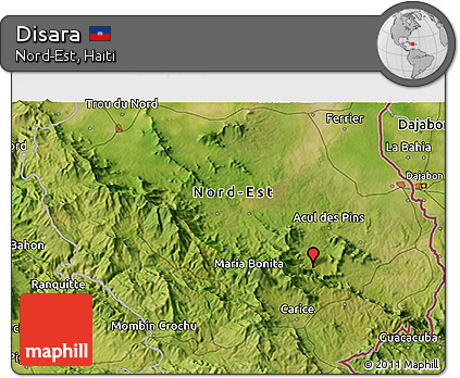 Satellite 3D Map of Disara