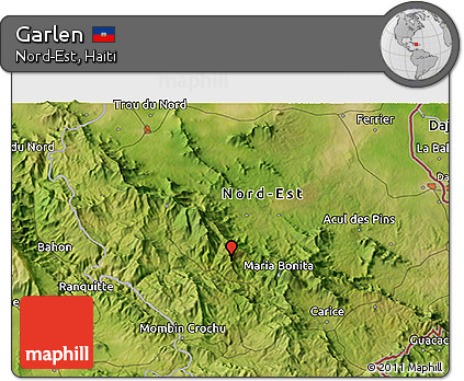 Satellite 3D Map of Garlen