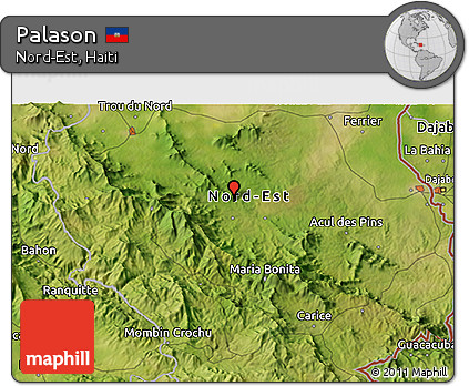 Satellite 3D Map of Palason